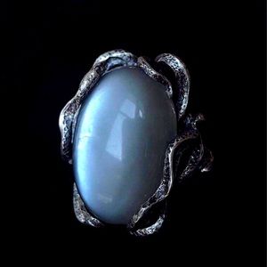 Bloodmilk Grey Moonstone OOAK for Trade